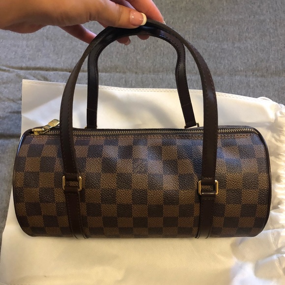 Louis Vuitton Handbags - Louis Vuitton Damier Ebene Papillon 26-Authentic